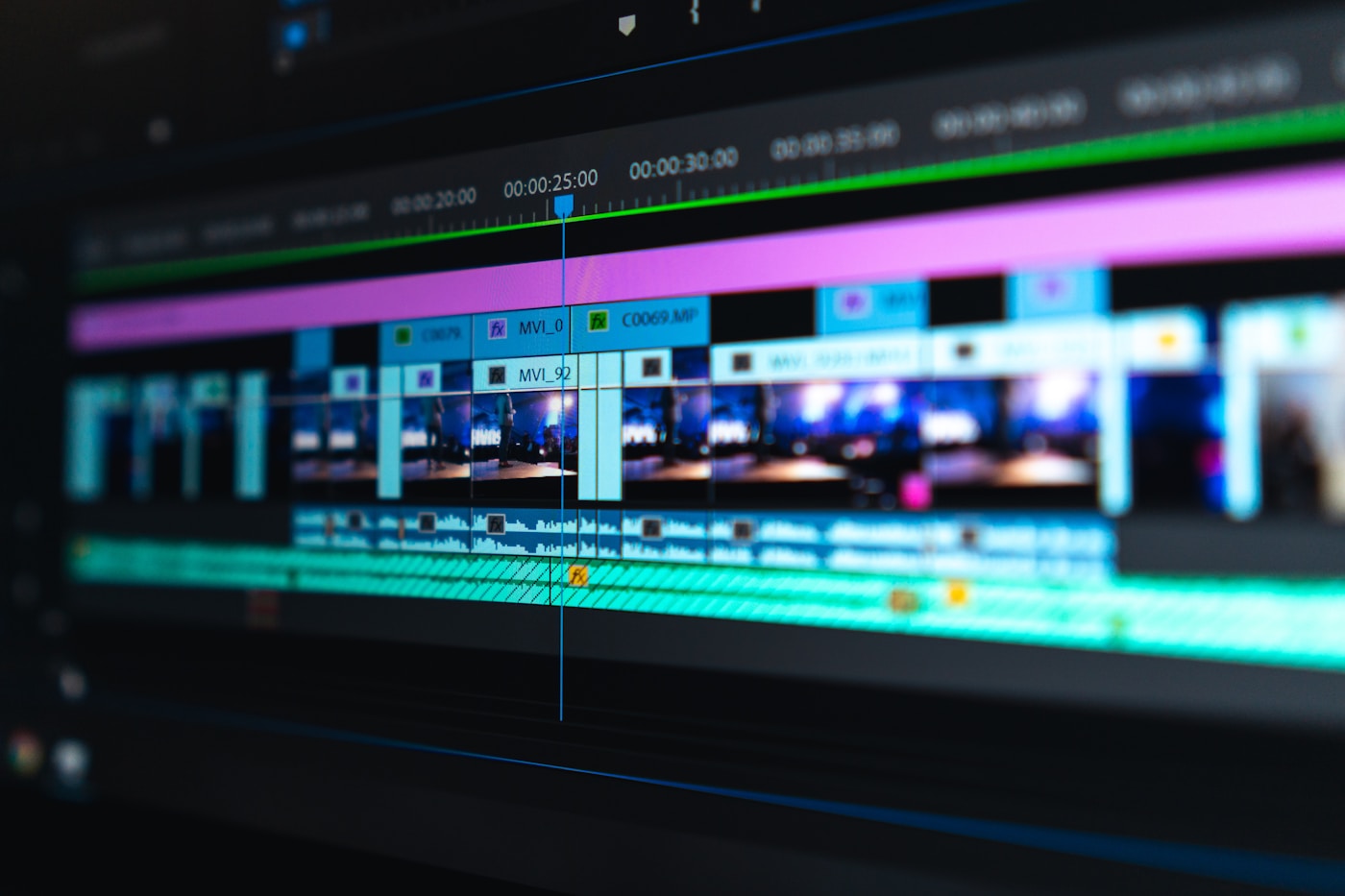 Short-form video production setup in the GlowLife studio